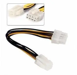 HKCY SA-139 10cm 4Pin to 8 Pin EPS 12V ATX Motherboard Power Supply Adapter Converter Cable HKCY SA-139 10cm 4Pin to 8 Pin EPS 12V ATX Motherboard Power Supply Adapter Converter Cable