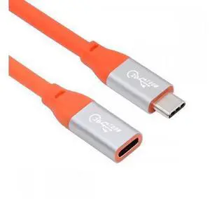 Cable USB3.2 Male to Female Extension Cable 20Gbps Ultra Soft High Flex with 100W and 8K 5K USB4.0 Type-C Compatible with Thunderbolt3/4 Cable USB3.2 Male to Female Extension Cable 20Gbps Ultra Soft High Flex with 100W and 8K 5K USB4.0 Type-C Compatible with Thunderbolt3/4