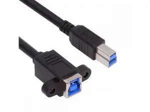 USB 3.0 Type-B Female to USB3.0 Type-B Male Cable Extension 5Gbps for Disk SSD Camera Data 30cm USB 3.0 Type-B Female to USB3.0 Type-B Male Cable Extension 5Gbps for Disk SSD Camera Data 30cm