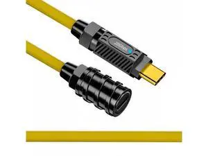 0.2M Ultra Soft High Flex USB-C USB4 Cable 20Gbps 140W 8K for Gaming Keyboard Mouse Type-C Male to Female Extension Cable Power & Data 0.2M Ultra Soft High Flex USB-C USB4 Cable 20Gbps 140W 8K for Gaming Keyboard Mouse Type-C Male to Female Extension Cable Power & Data