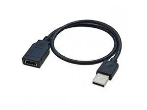 Single USB 3.1 Front Panel Socket Key-A Type-E to USB 2.0 Type-A Male Extension Cable Single USB 3.1 Front Panel Socket Key-A Type-E to USB 2.0 Type-A Male Extension Cable