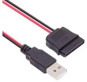 CY DC 5V Single USB to SATA 15Pin Power Cable for 2.5 inch SATA HDD SSD Disk Driver 5V 2A Max CY DC 5V Single USB to SATA 15Pin Power Cable for 2.5 inch SATA HDD SSD Disk Driver 5V 2A Max