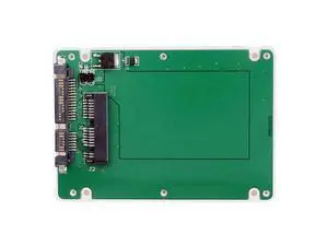SM 1.8" Micro SATA 16pin SSD to 2.5" SATA 22pin 7+15 hard disk case Enclosure White 7mm height SM 1.8" Micro SATA 16pin SSD to 2.5" SATA 22pin 7+15 hard disk case Enclosure White 7mm height