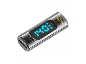 Type-C Smart LED Display USB-C Female to Female Extension Adapter USB4.0 40Gbps 140W Current Voltage Monitoring Tester Detector Type-C Smart LED Display USB-C Female to Female Extension Adapter USB4.0 40Gbps 140W Current Voltage Monitoring Tester Detector