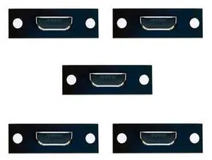 5pcs/set DIY OEM Micro-USB 5Pin Female Type-B Socket Connector Panel Mount Type with PC Board USB 2.0 Pinout 5pcs/set DIY OEM Micro-USB 5Pin Female Type-B Socket Connector Panel Mount Type with PC Board USB 2.0 Pinout