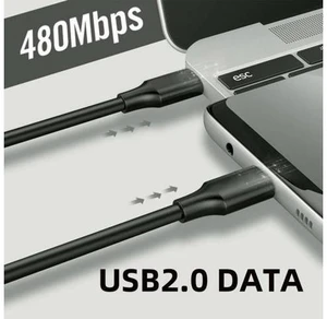 100cm Black Type-C USB-C Male to Male USB 2.0 Version Data Cable Support PD 65W for Laptop Phone 100cm Black Type-C USB-C Male to Male USB 2.0 Version Data Cable Support PD 65W for Laptop Phone