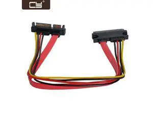 Down Angled SATA III 3.0 7+15 22 Pin SATA Male to Female Data Power Extension Cable 30cm SA-065-DN Down Angled SATA III 3.0 7+15 22 Pin SATA Male to Female Data Power Extension Cable 30cm SA-065-DN