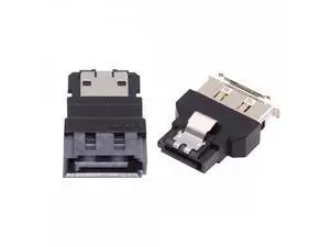2pcs/lot SATA 7Pin Male to ESATA Female & External ESATA to SATA Adapter Extender for SSD Disk 2pcs/lot SATA 7Pin Male to ESATA Female & External ESATA to SATA Adapter Extender for SSD Disk
