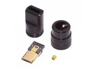 Micro USB2.0 5Pin Male Plug Connector Solder Type with Aluminum Alloy Shell Black Customization for 4.0mm~6.0mm Cable Micro USB2.0 5Pin Male Plug Connector Solder Type with Aluminum Alloy Shell Black Customization for 4.0mm~6.0mm Cable