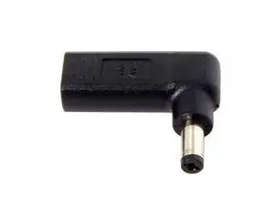 CY USB 3.1 Type C USB-C to 5.5 2.1mm Adapter 90 Degree Angled CY USB 3.1 Type C USB-C to 5.5 2.1mm Adapter 90 Degree Angled