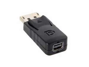 Black DP DisplayPort Male to Mini DP DisplayPort Female Adapter for Displays HDTV Monitor Black DP DisplayPort Male to Mini DP DisplayPort Female Adapter for Displays HDTV Monitor