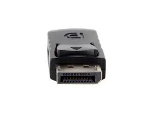 SM Black DP DisplayPort Male to Mini DP DisplayPort Female Adapter for Displays HDTV Monitor SM Black DP DisplayPort Male to Mini DP DisplayPort Female Adapter for Displays HDTV Monitor