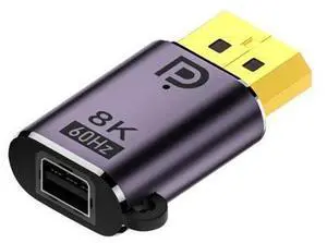 HKCY DisplayPort 1.4 Male to Mini DP Female 8K 60hz Adapter Ultra-HD UHD 4K 144hz 7680*4320 for Video PC Laptop Monitor HKCY DisplayPort 1.4 Male to Mini DP Female 8K 60hz Adapter Ultra-HD UHD 4K 144hz 7680*4320 for Video PC Laptop Monitor