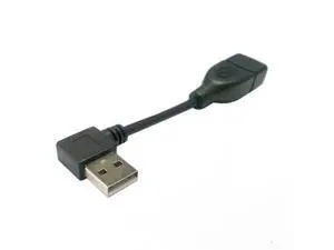 SM 480M USB 2.0 Left Angled 90 degree A type male to Female extension cable 10cm SM 480M USB 2.0 Left Angled 90 degree A type male to Female extension cable 10cm