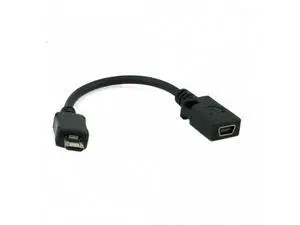 SM Micro USB 5pin Male to Mini USB 5Pin Female Data Charge Cable 10cm SM Micro USB 5pin Male to Mini USB 5Pin Female Data Charge Cable 10cm