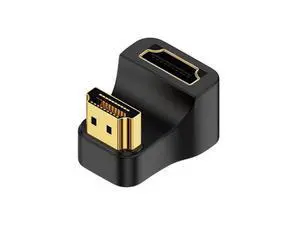 HKCY HDMI Male Type-A to HDMI Female Port Savers 360 Degree Up Opposite U Shape Back Angled Extension Adapter Converter HKCY HDMI Male Type-A to HDMI Female Port Savers 360 Degree Up Opposite U Shape Back Angled Extension Adapter Converter
