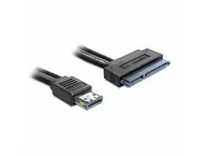 HKCY SA-009 50cm Dual Power 12V and 5V eSATAp Power ESATA USB 2.0 combo to 22Pin SATA cable for 2.5" 3.5" Hard Disk Drive HKCY SA-009 50cm Dual Power 12V and 5V eSATAp Power ESATA USB 2.0 combo to 22Pin SATA cable for 2.5" 3.5" Hard Disk Drive