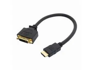 DVI Female to HDMI Male Adapter Converter Cable For PC Laptop HDTV 10cm DVI Female to HDMI Male Adapter Converter Cable For PC Laptop HDTV 10cm