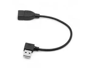 SM 90D Left Angled type USB 2.0 A Male to USB Female M/F extension cable 20cm SM 90D Left Angled type USB 2.0 A Male to USB Female M/F extension cable 20cm