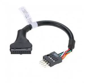 SM USB 3.0 20pin Motherboard Housing Male to USB 2.0 9Pin Header Device Female Cable SM USB 3.0 20pin Motherboard Housing Male to USB 2.0 9Pin Header Device Female Cable
