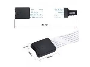 SM Micro-SD TF Memory Card Kit Male to TF Female Extension Soft Flat FPC Cable Extender 25cm SM Micro-SD TF Memory Card Kit Male to TF Female Extension Soft Flat FPC Cable Extender 25cm