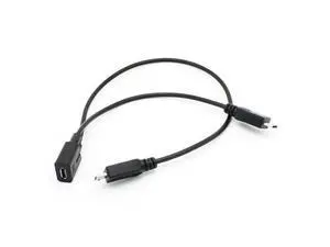 SM Micro USB Female to 2 Micro USB Male Splitter extension charge cable for Galaxy S5 i9600 S4 I9500 Note2 N7100 S3 I9300 S2 9100 SM Micro USB Female to 2 Micro USB Male Splitter extension charge cable for Galaxy S5 i9600 S4 I9500 Note2 N7100 S3 I9300 S2 9100