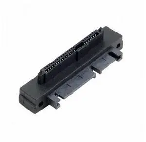 Right Angled 90 Degree SFF-8482 SAS 22 Pin to 7 Pin + 15 Pin SATA Hard Disk Drive Raid Adapter Right Angled 90 Degree SFF-8482 SAS 22 Pin to 7 Pin + 15 Pin SATA Hard Disk Drive Raid Adapter