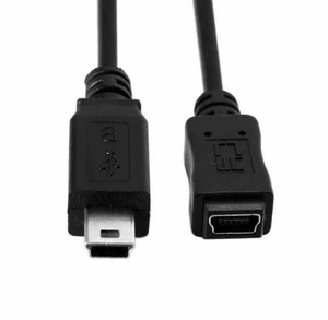 USB 2.0 Hi speed Mini USB 5Pin Male to Female Extension Adapter Cable 50cm 150cm USB 2.0 Hi speed Mini USB 5Pin Male to Female Extension Adapter Cable 50cm 150cm