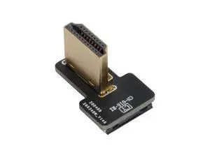 CYFPV HDMI Type A Male Connector Right Angled 90 Degree for FPV HDTV Multicopter Aerial Photography CYFPV HDMI Type A Male Connector Right Angled 90 Degree for FPV HDTV Multicopter Aerial Photography