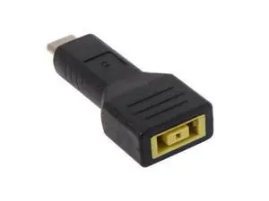 SM Rectangle Jack Lenovo Input to USB-C Type-C Power Plug Charge Adapter for Laptop Phone SM Rectangle Jack Lenovo Input to USB-C Type-C Power Plug Charge Adapter for Laptop Phone