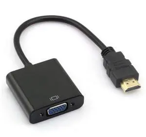 SM hdmi input to VGA female output projectors monitors adapter PC Laptop Black SM hdmi input to VGA female output projectors monitors adapter PC Laptop Black