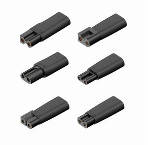 6pcs/set USB-C Female to 2Pin DC 5V Power Charge Adapter for Electric Hair Clipper Beard Trimmers Shavers Beauty Instruments 6pcs/set USB-C Female to 2Pin DC 5V Power Charge Adapter for Electric Hair Clipper Beard Trimmers Shavers Beauty Instruments