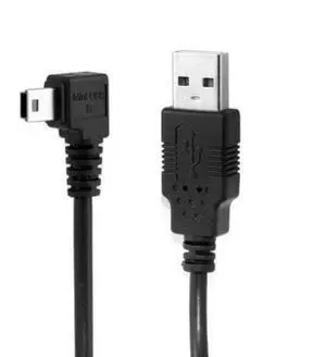 HKCY U2-057-LE-3.0M Mini USB B Type 5pin Male Left Angled 90 Degree to USB 2.0 Male Data Cable with Ferrite 3.0m HKCY U2-057-LE-3.0M Mini USB B Type 5pin Male Left Angled 90 Degree to USB 2.0 Male Data Cable with Ferrite 3.0m