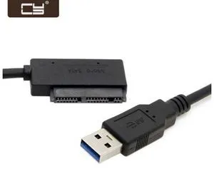 USB 3.0 to Micro SATA 7+9 16 Pin 1.8" 90 Degree Angled Hard Disk Driver SSD Adapter Cable 10cm U3-382 USB 3.0 to Micro SATA 7+9 16 Pin 1.8" 90 Degree Angled Hard Disk Driver SSD Adapter Cable 10cm U3-382