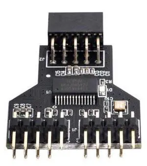 SM Motherboard 9pin USB 2.0 Header 1 to 2 Female Extension HUB Connector Adapter Port Multilier SM Motherboard 9pin USB 2.0 Header 1 to 2 Female Extension HUB Connector Adapter Port Multilier