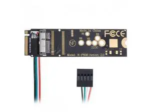 BCM94360CD BCM94360CS BCM943602CS BCM94360CS2 WiFi Card to M.2 NGFF Key-M NVME SSD Adapter BCM94360CD BCM94360CS BCM943602CS BCM94360CS2 WiFi Card to M.2 NGFF Key-M NVME SSD Adapter