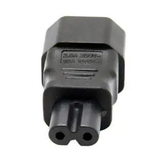 SM Standard Molded IEC 320 C14 Socket to IEC C7 Plug AC Power Adapter Set UL Approved SM Standard Molded IEC 320 C14 Socket to IEC C7 Plug AC Power Adapter Set UL Approved