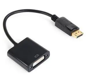HKCY DP-005 DP DisplayPort Display Port Source to DVI Display Monitor Converter Cable 20cm HKCY DP-005 DP DisplayPort Display Port Source to DVI Display Monitor Converter Cable 20cm