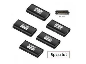5pcs/lot USB5.0 80Gbps Female to Female Extension Adapter with 240W 16K 8K 5K Compatible with USB4.0 Thunderbolt3/4/5 5pcs/lot USB5.0 80Gbps Female to Female Extension Adapter with 240W 16K 8K 5K Compatible with USB4.0 Thunderbolt3/4/5