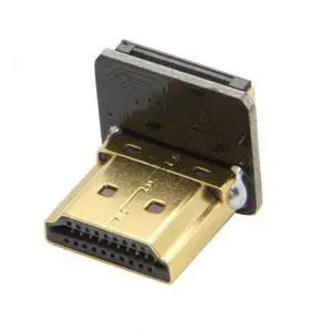 HKCY CN-018-DN CYFPV HDMI Type A Male Connector Down Angled 90 Degree for FPV HDTV Multicopter Aerial Photography HKCY CN-018-DN CYFPV HDMI Type A Male Connector Down Angled 90 Degree for FPV HDTV Multicopter Aerial Photography