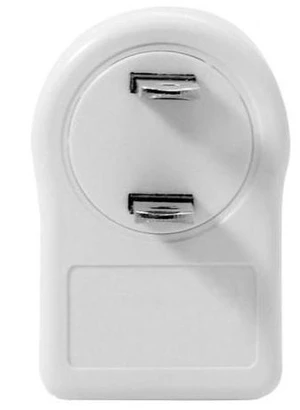 SM NEMA 1-15P USA Outlet Saver Power Extension Adapter 2-prong 2 Outlets 90 Degree Left Right Angled SM NEMA 1-15P USA Outlet Saver Power Extension Adapter 2-prong 2 Outlets 90 Degree Left Right Angled