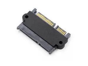 3.5" 2.5inch SATA 22Pin 7+15 Male to SATA 22P 7+15 Female extension convertor adapter with screw holes 3.5" 2.5inch SATA 22Pin 7+15 Male to SATA 22P 7+15 Female extension convertor adapter with screw holes