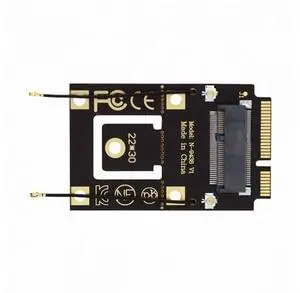 NGFF M.2 Key-A to Mini PCI-E PCI Express Converter Adapter for 9260 8265 7260 AC Wifi Bluetooth Wireless Card NGFF M.2 Key-A to Mini PCI-E PCI Express Converter Adapter for 9260 8265 7260 AC Wifi Bluetooth Wireless Card