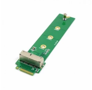 PCI Express PCI-E 4X M.2 NGFF M-Key to 12Pin+16Pin Contacts SSD Convert Card for 2013 2014 2015 2016 2017 Mac A1493 A1502 A1465 A1466