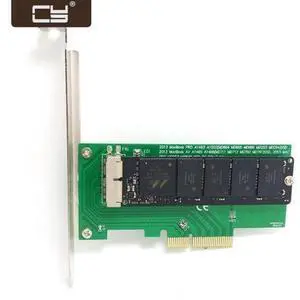PCI Express PCI-E to 2013 2014 2015 Apple Macbook Pro Air SSD Convert Card for A1493 A1502 A1465 A1466 SA-144 PCI Express PCI-E to 2013 2014 2015 Apple Macbook Pro Air SSD Convert Card for A1493 A1502 A1465 A1466 SA-144