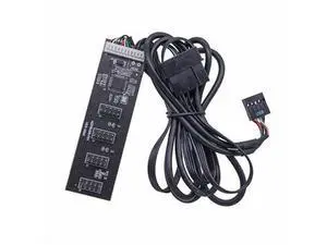 USB 2.0 9pin 10pin Header 1 to 4 Female Splitter Extension Cable HUB with IDE 5V Power Connector Adapter Port Multilier USB 2.0 9pin 10pin Header 1 to 4 Female Splitter Extension Cable HUB with IDE 5V Power Connector Adapter Port Multilier