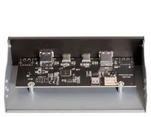 SM USB-C & USB 3.0 HUB 4 Ports Front Panel to Motherboard 20Pin Connector Cable for 5.25" CD-ROM Bay SM USB-C & USB 3.0 HUB 4 Ports Front Panel to Motherboard 20Pin Connector Cable for 5.25" CD-ROM Bay