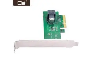 PCI-E 4X to U.2 U2 Kit SFF-8639 NVME PCIe SSD Adapter for Mainboard SSD 750 p3600 p3700 M.2 SFF-8643 SF-024 PCI-E 4X to U.2 U2 Kit SFF-8639 NVME PCIe SSD Adapter for Mainboard SSD 750 p3600 p3700 M.2 SFF-8643 SF-024