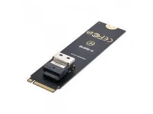 NGFF M-Key NVME to U.2 U2 Kit SFF-8639 to SFF-8654 Slimline SAS PCIe SSD Adapter for Mainboard NGFF M-Key NVME to U.2 U2 Kit SFF-8639 to SFF-8654 Slimline SAS PCIe SSD Adapter for Mainboard