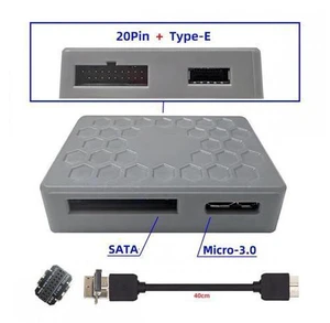 Type-E USB 3.1 Front or 19/20Pin Header or Micro-USB3.0 to USB 3.0 19/20Pin and Type-E Socket Dual Ports Female PCBA Type Adapter Splitter HUB 5Gbps Type-E USB 3.1 Front or 19/20Pin Header or Micro-USB3.0 to USB 3.0 19/20Pin and Type-E Socket Dual Ports Female PCBA Type Adapter Splitter HUB 5Gbps